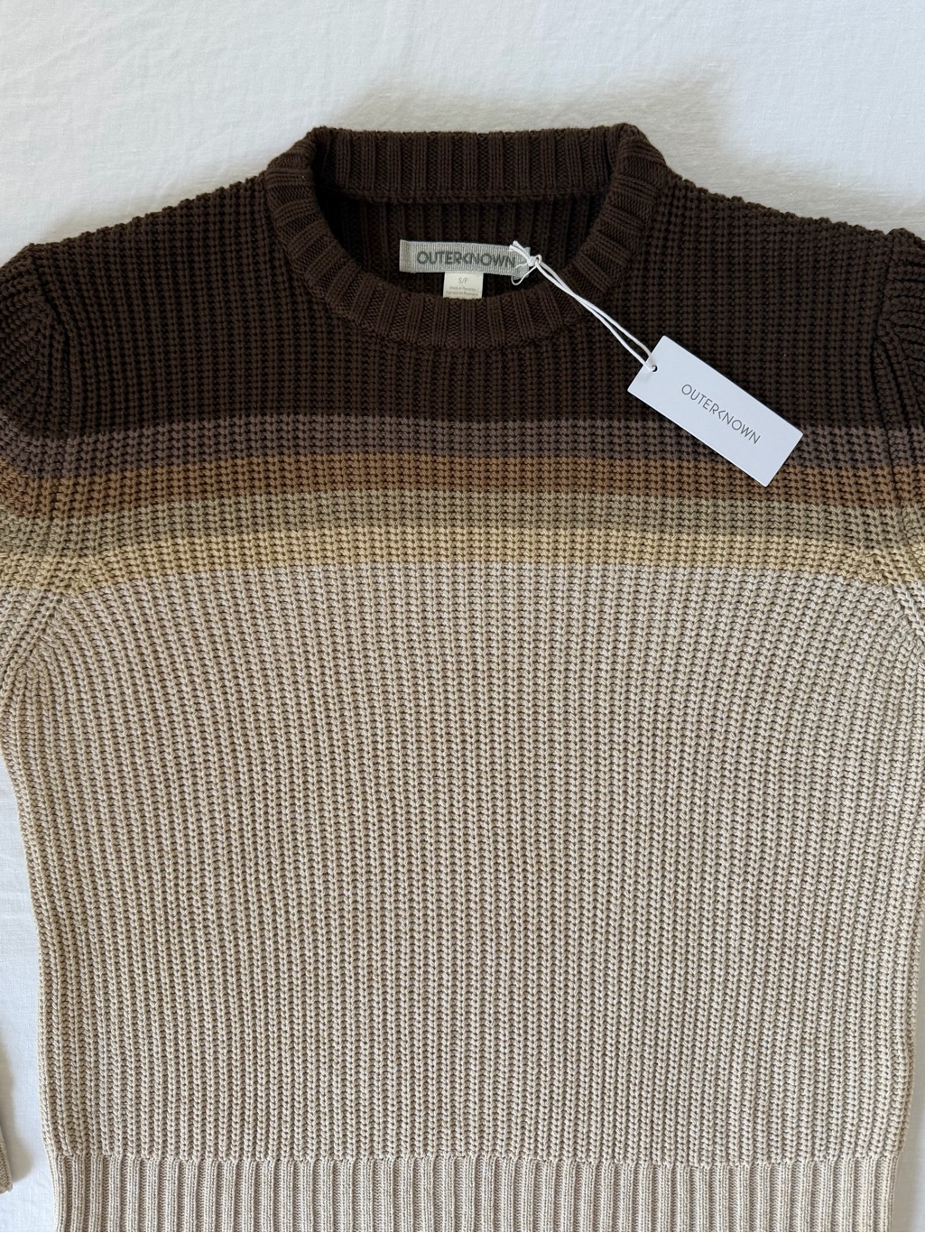 Outerknown Women’s Colorblock Crewneck Sweater — image 5 of 8